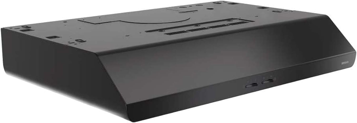 Broan-NuTone Range Hood Sahale BKSH130BL - 300 CFM, 2-Speed, Under Cabinet - Black
