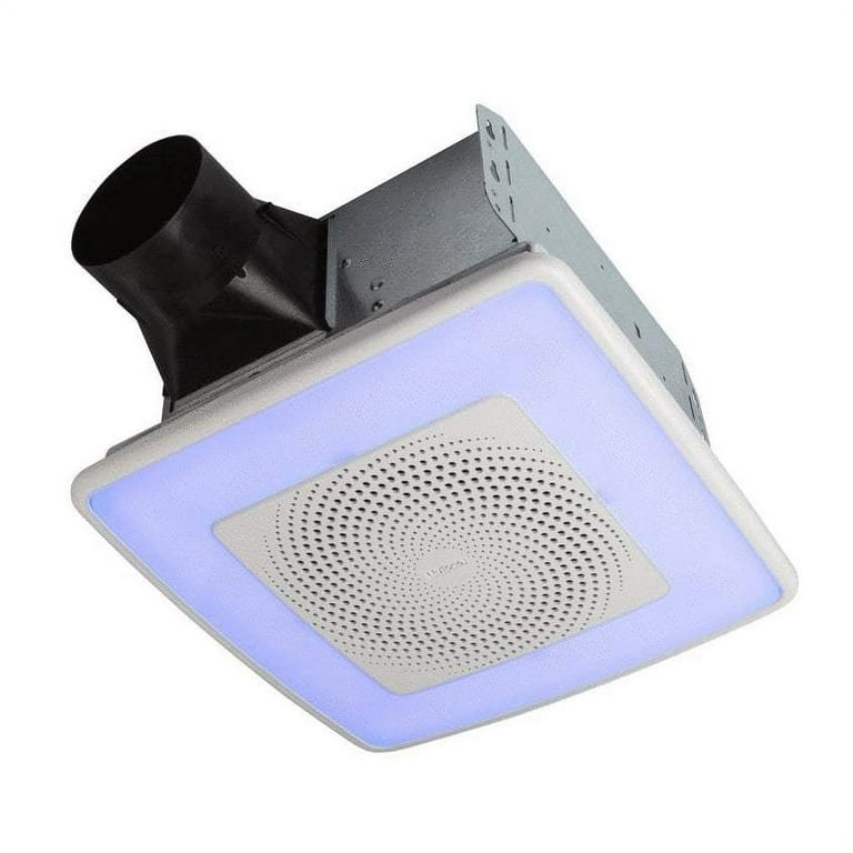 Broan NuTone ChromaComfort Ventilation Fan with Multicolor LED