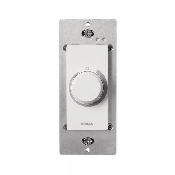 Broan-NuTone Exhaust Vent Fan Adjustable Speed Control Dial, White