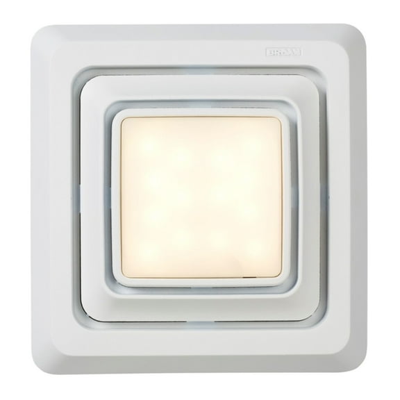 Broan-NuTone FG600 Bathroom Exhaust Fan Grille/Cover 0 CFM 0 Sones White