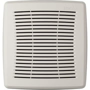 Broan-NuTone FGR101 Replacement Square Bathroom Ventilation Exhaust Fan Grille Cover, White