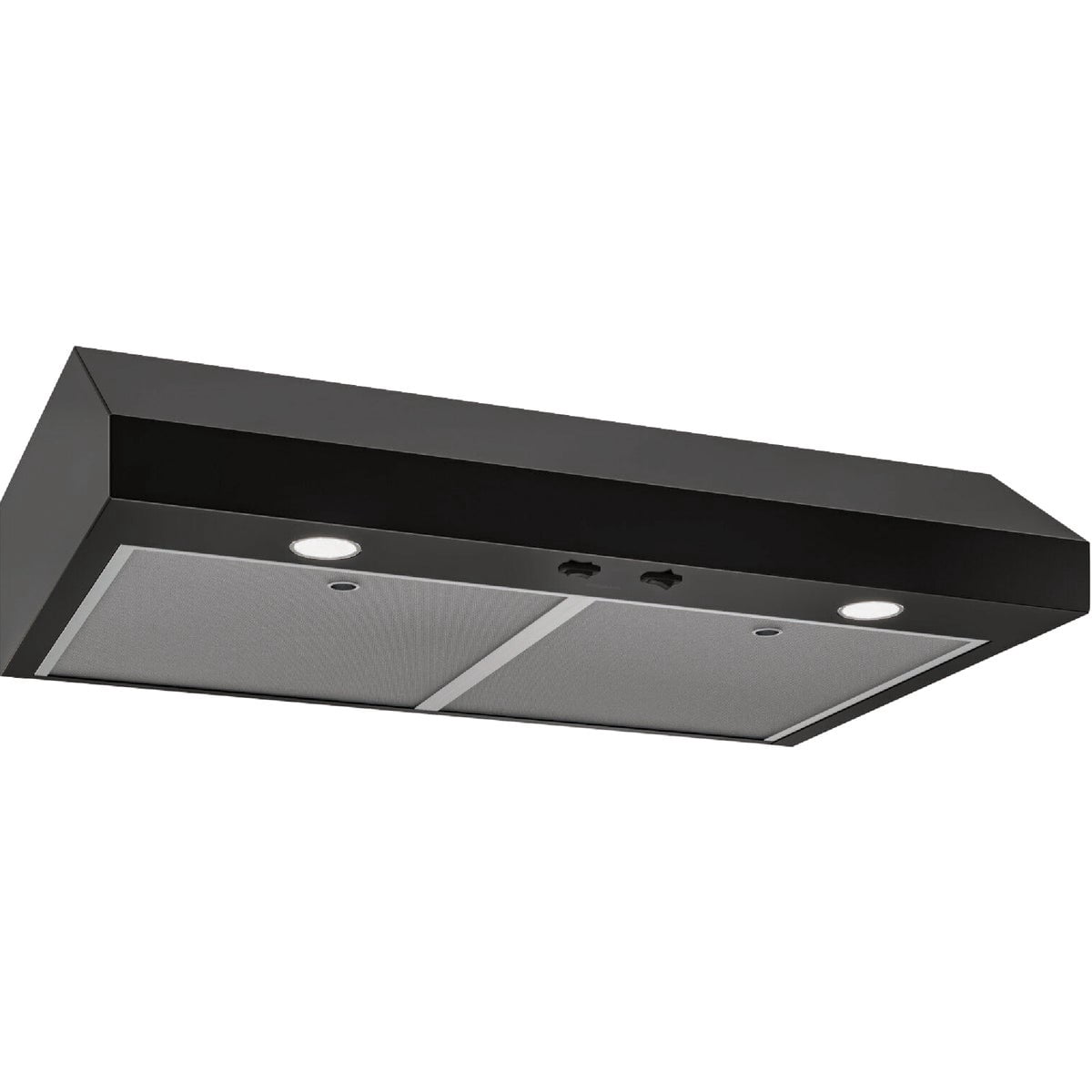 Broan-NuTone GLA1303BL 30-Inch Under Cabinet Range Hood, Energy Star, 350 Max Blower CFM, Black