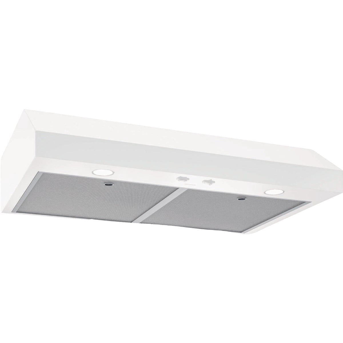 Broan-NuTone GLA1303WW 30-Inch Under Cabinet Range Hood, Energy Star, 350 Max Blower CFM, White