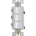 BroanNuTone P3RW ThreeRocker Switch for Bathroom Exhaust Fan, White