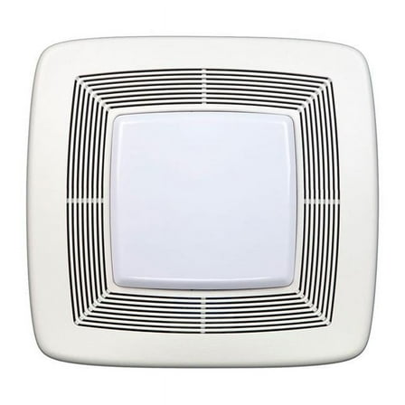 Broan-NuTone QT130LE 6" Duct 130 CFM 10W 120V Galvanized Steel Ventilation Fan 1.5 Sones - White