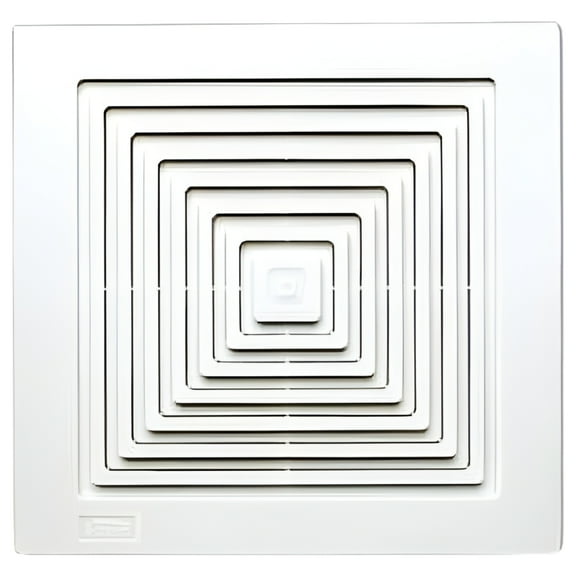 Broan BP90 Replacement Grille for Bath & Ventilation Fan, White, 9" x 9-1/4", Each