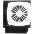 thumbnail image 1 of Broan-Nutone 509S Through-the-Wall Ventilation Fan, White Square Exhaust Fan, 6.5 Sones, 180 CFM, 8", 1 of 2