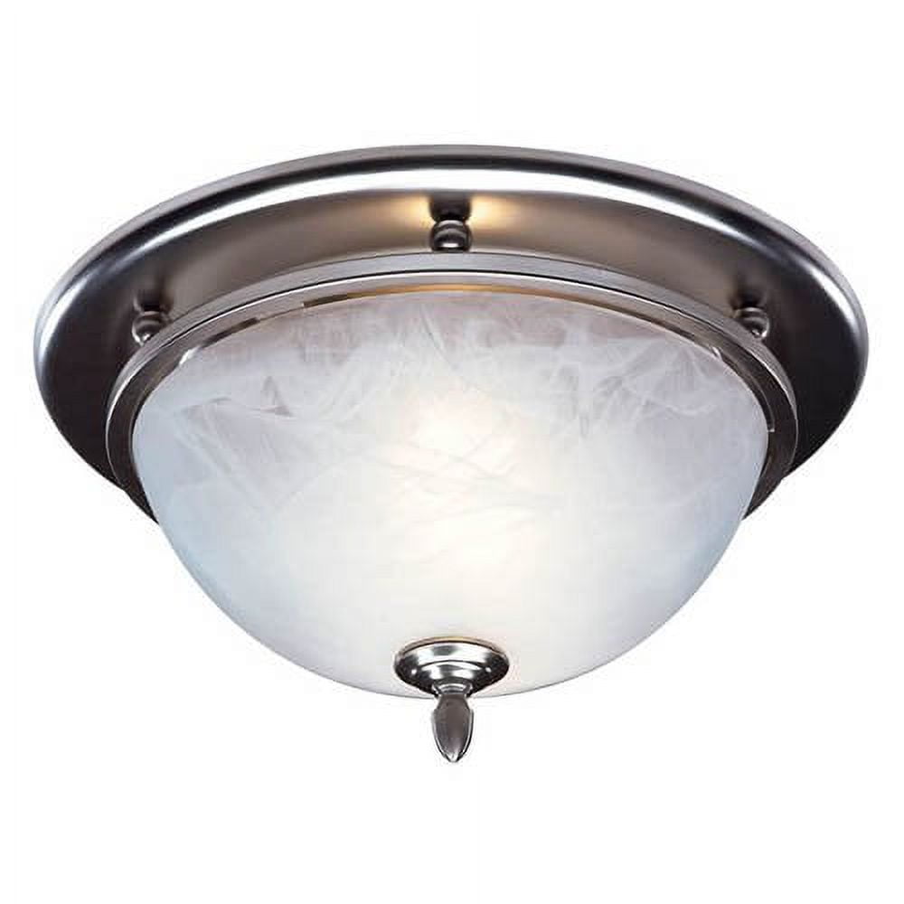 Broan-Nutone 754SNNT Decorative Satin Nickel Fan / Light - Walmart.com