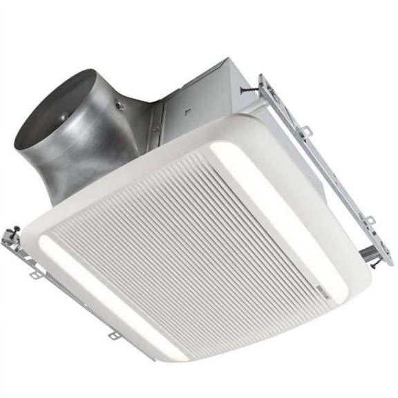 Broan-Nutone ZB80L1 80 CFM Ultra Green Multi-Speed LED Fan & Light - Energy-Star
