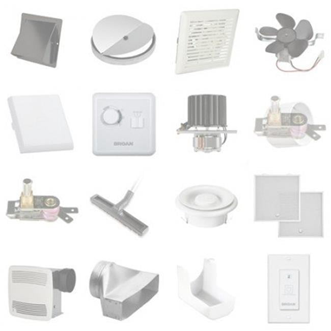 Broan Nutone 97020972 Mounting Plate & Wire Panel Blower Assembly