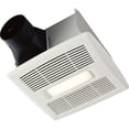 thumbnail image 1 of Broan-Nutone AE80BL InVent Series Single-Speed Fan with LED Light, Ceiling Room-Side Installation Bathroom Exhaust Fan, ENERGY STAR Certified, 1.5 Sones, , White , 80 CFM 1.5 Sones, 1 of 1