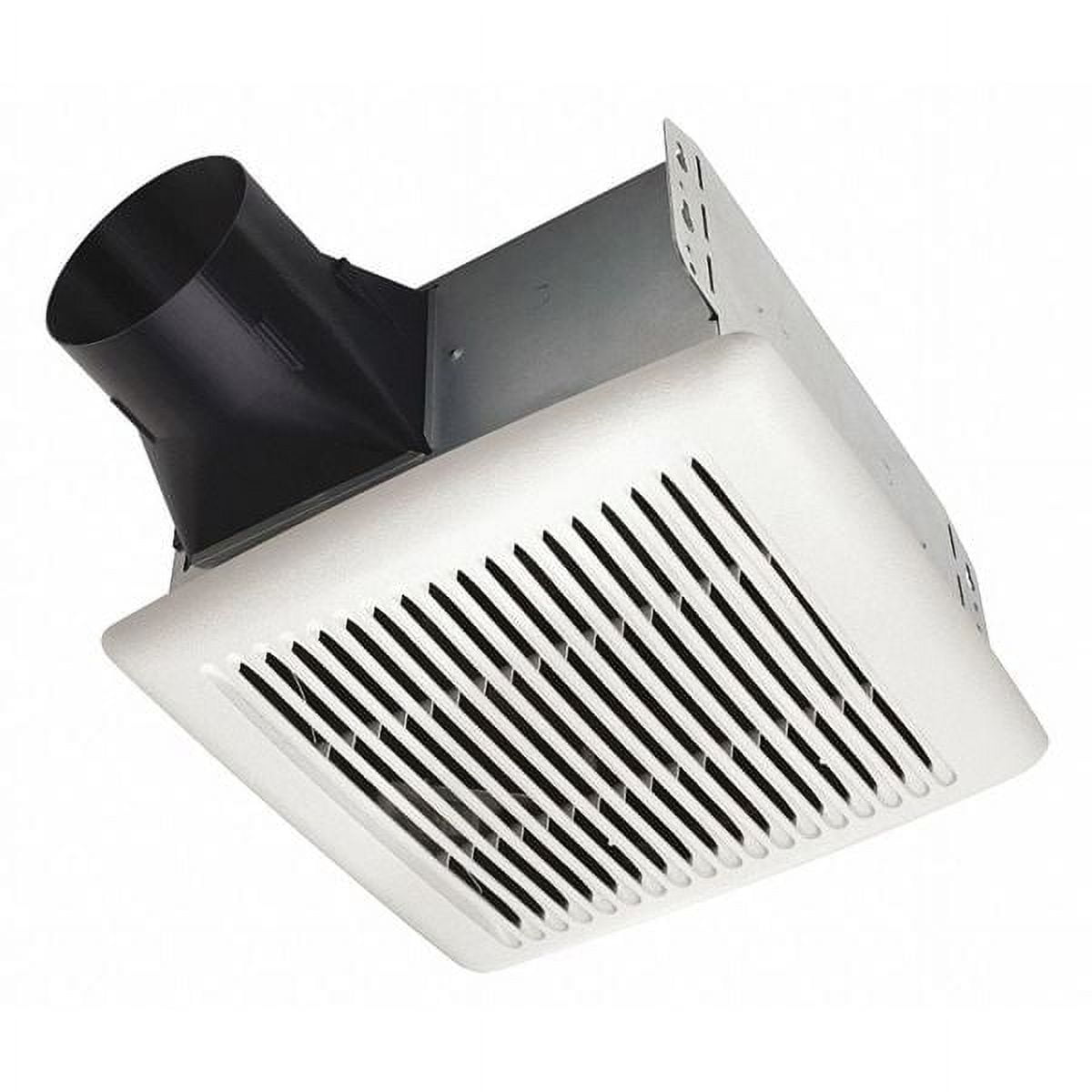 White Steel 80 CFM Energy Star Bathroom Exhaust Fan