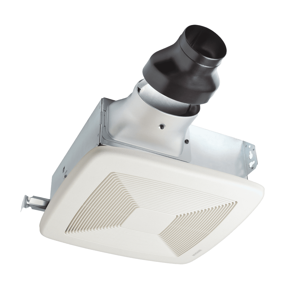 Broan-Nutone Lp80 Broan Lopro Bathroom Exhaust Fan 80 Cfm 1.0 Sones 13 X 14 In. White