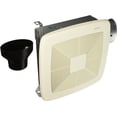 thumbnail image 1 of Broan-NuTone LoProfile LP80 Bathroom Exhaust Fan - 80 CFM, 1.0 Sones, White Polymeric — Heavy-Duty Construction, Professional Use, 1 of 2