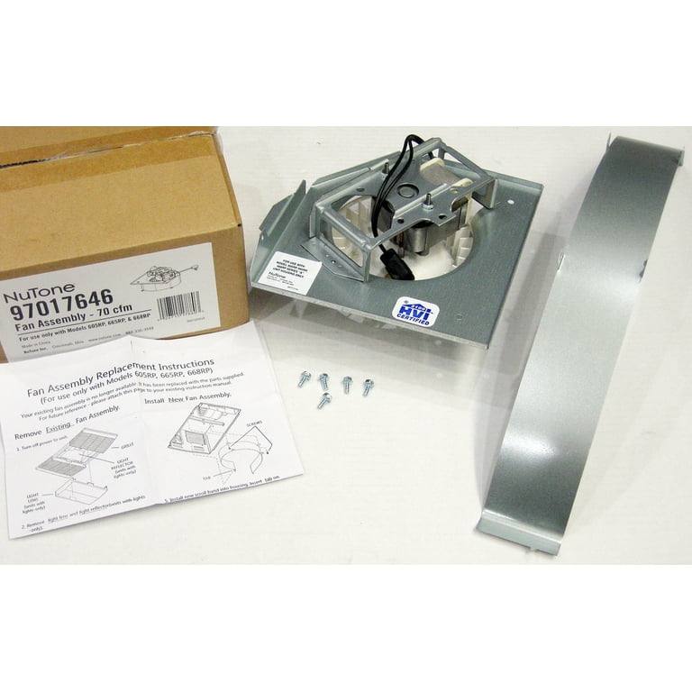 Broan Nutone S97017646 Fan for 605RP 665RP 668RP Genuine - Walmart.com