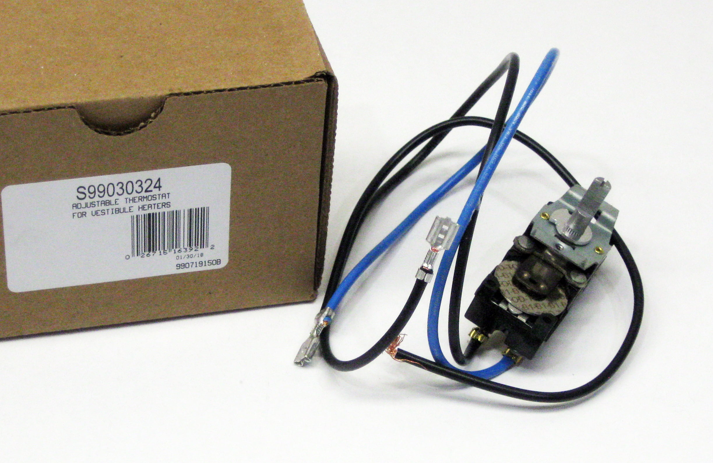 Broan Nutone S99030324 Adjustable Thermostat for 240 Volt Wall Heaters