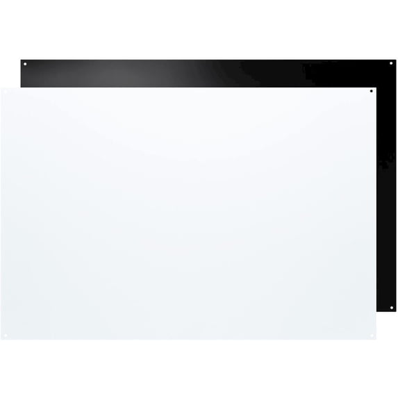 30" Reversible Backsplash White/Black