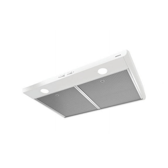 Broan Sahale 30-Inch Convertible Under-Cabinet Range Hood, 250 CFM, White