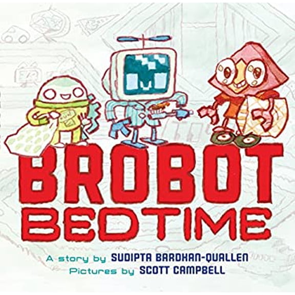 Pre-Owned Brobot Bedtime (Hardcover) 1419722905 9781419722905