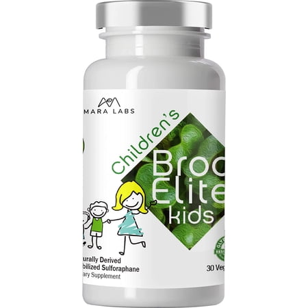 BrocElite Stabilized Sulforaphane - Joint Support and Neuron Supplement for Children - 30 CT Mara-Labs