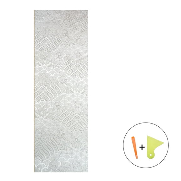 Brocade Embroidery Stickers Car Pillar Backi Stickers Automotive Interior Decorative Wrap Stickers