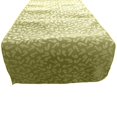 thumbnail image 1 of Brocade Table Runner Christmas Holiday Collection Glittery Candy Canes Gold, 1 of 1