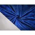 thumbnail image 1 of Brocade jacquard fabric royal blue floral color 44" wide BRO861A[3], 1 of 3