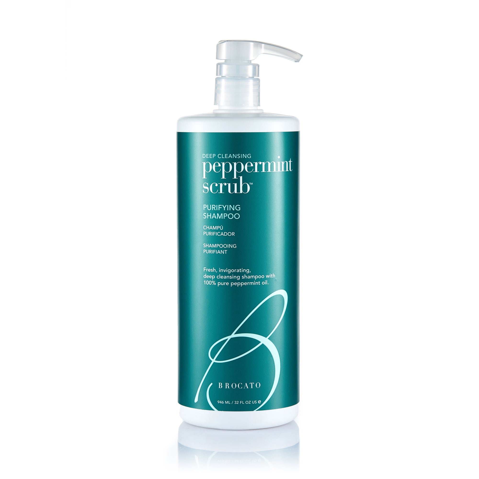 Brocato Peppermint Scrub Purifying Shampoo by Beautopia Hair