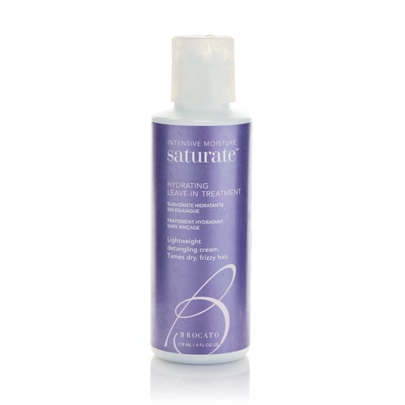 Brocato Saturate Aloe Leaf & Keratin Hydrating, Frizz Control Leave-In Treatment, 4 oz, 1 Piece, Single Piece