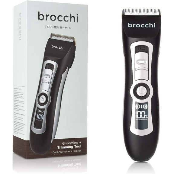 Brocchi | Digital Electric Grooming Trimming Manscaping Kit for Men