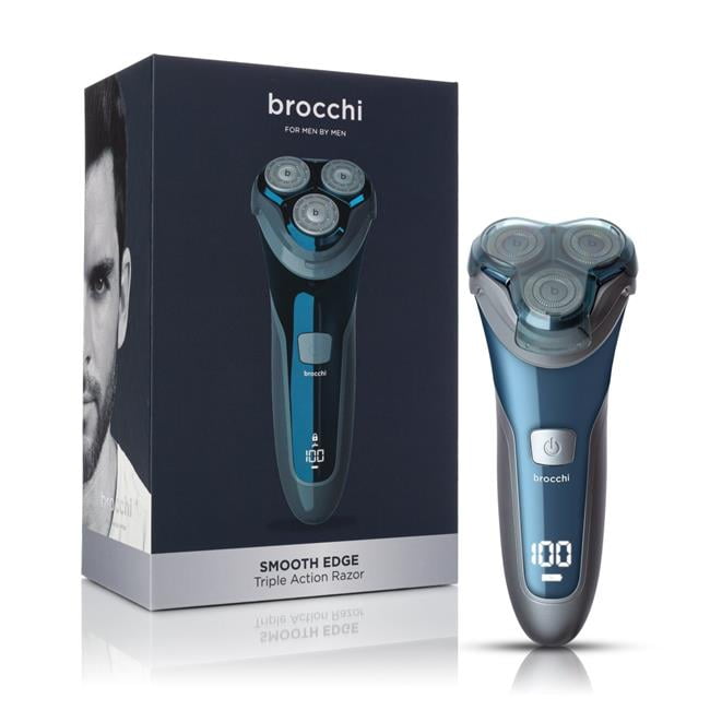 BROCCHI Smoothedge - Triple Action Razor - Blue