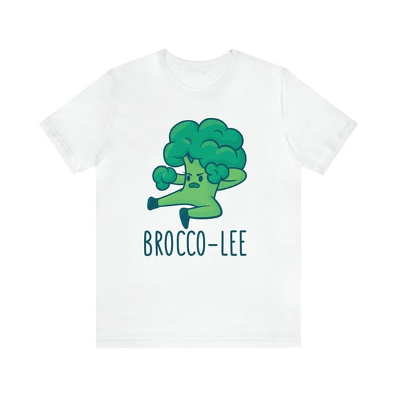 Brocco Lee Bruce Lee Broccoli Parody Shirt