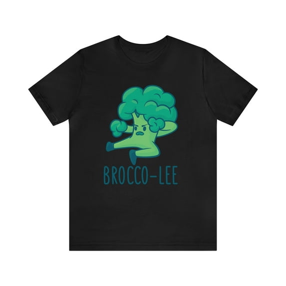 Brocco Lee Bruce Lee Broccoli Parody Shirt