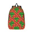 Broccoli Backpack for School, Canvas Backpack, Bookbag School Backpacks
