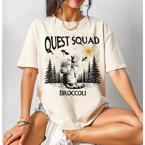 Broccoli Cat Onyx Storm Shirt, Broccoli Cat Shirt, Fourth Wing Shirt, Xaden Riorson Shirt,Quest Squad Shirt