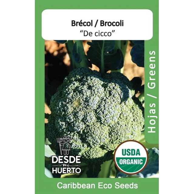 Broccoli "De Cicco" Organic Seeds