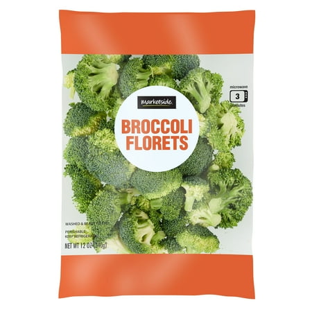 Marketside Broccoli Florets, Refrigerated 12 oz