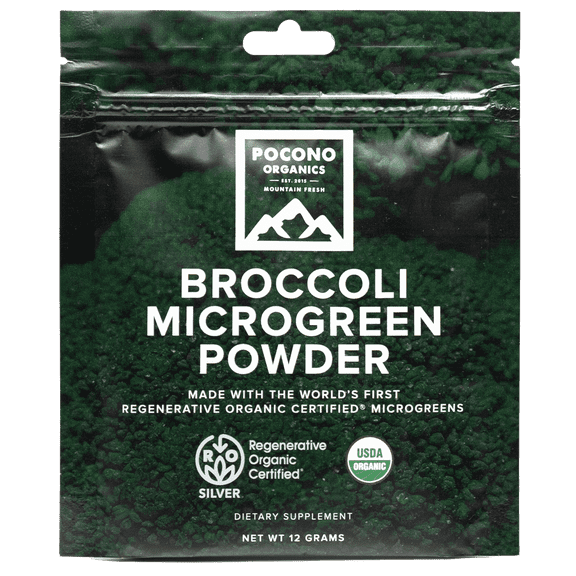 Pocono Organics Broccoli Microgreen Powder