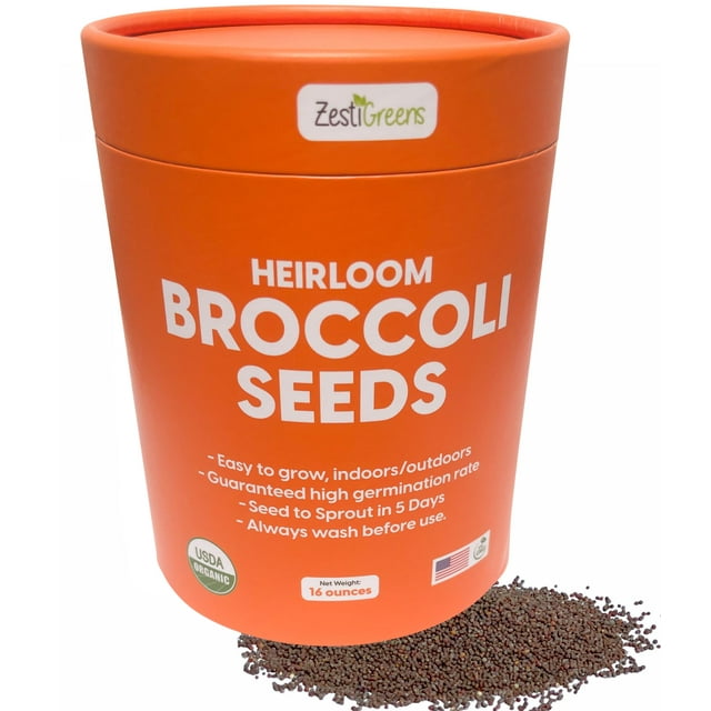 Broccoli Sprouting & Microgreens MMF7 NonGMO, Heirloom