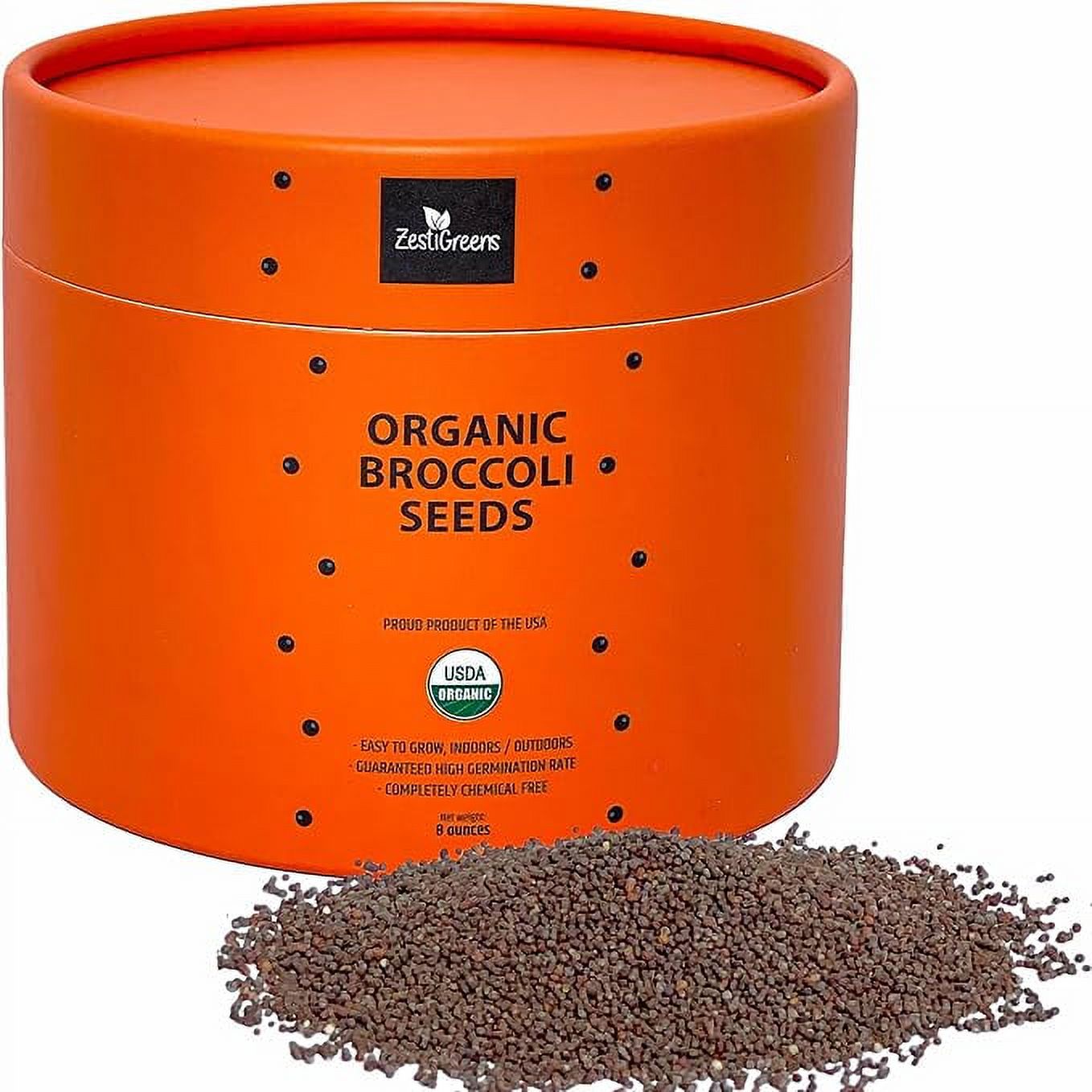 Broccoli Sprouting & Microgreens NonGMO, Heirloom