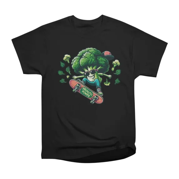 Broccoli power T-Shirt Tee Gift For Him Merch For Her Apparel For ...