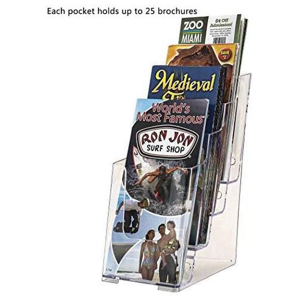Brochure Displays Organizer Handout Take One Advertisements TriFold