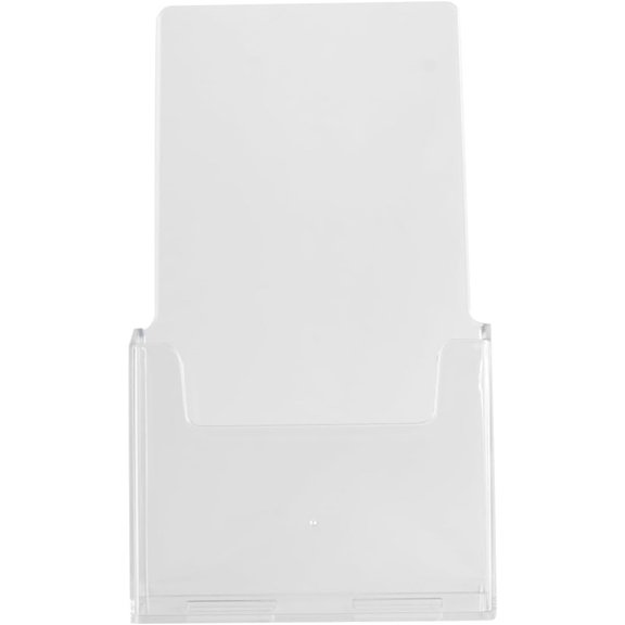 Brochure Holder Slant Back Clear Acrylic Countertop Ad Display Stand by Marketing Holders20.8*11.1*8.2cm