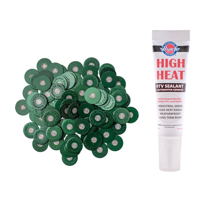Brock 100 Pc Roll Diesel Engine Motor Heat Tabs & Auto Sealant Adhesive