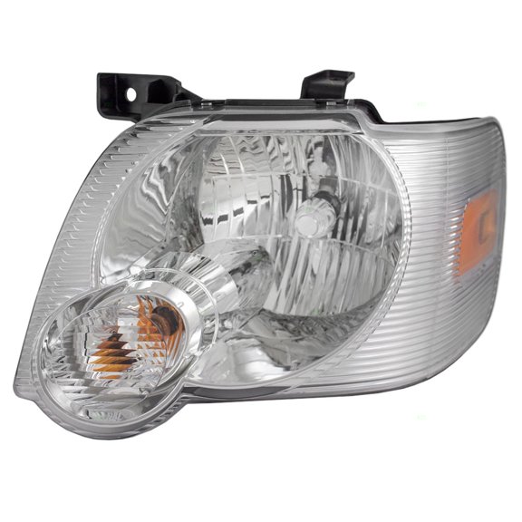 Brock Headlight for 2006-2010 Explorer w/ Clear Lens XLT/Limited Left 6L2Z13008BA