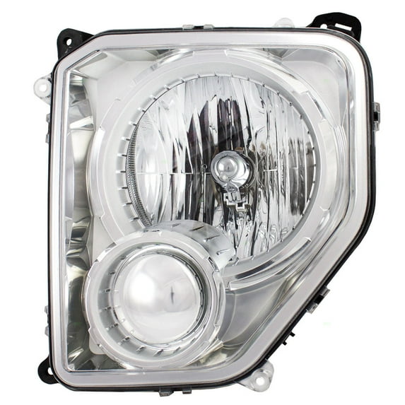 Brock Headlight for 2008-2012 Liberty w/ Chrome Bezel w/o Fog Light Left 57010171AE