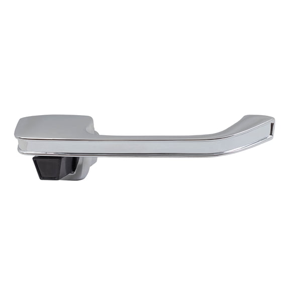 Brock Aftermarket Replacement Front or Rear Passenger Right Outside Door Handle Chrome With Gasket Compatible With 1973-1991 GM Truck