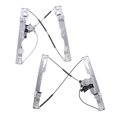 thumbnail image 1 of Brock Aftermarket Replacement Part Front & Rear Passenger Side Power Window Regulators w/Motor Set Compatible with 2011-2014 Ford F-150 Crew Cab ONLY, 1 of 9