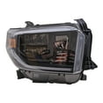 thumbnail image 1 of Brock Headlight for 2019-2021 Tundra LED Smoked Chrome Accent Right 811100C211, 1 of 8