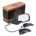 thumbnail image 1 of Brock Power Mirror for 2003-2006 Silverado 1500 Includes Paint Tw/o Match & Textured Black Cap 889, 1 of 9